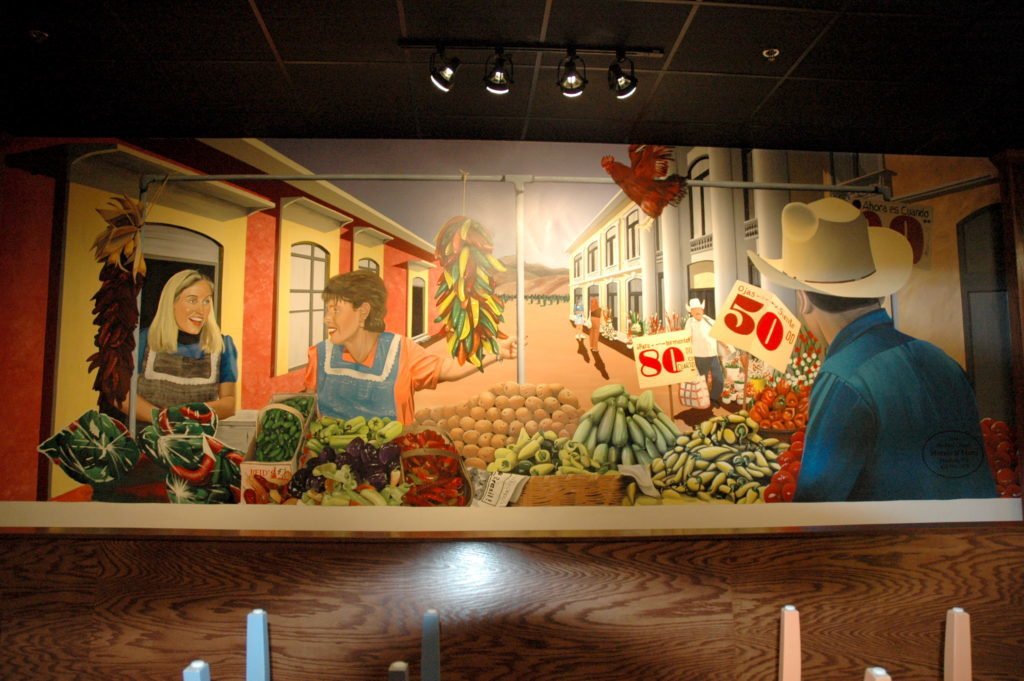 Chile Burrito Co. Restaurant in Brentwood, TN Showcases Custom Mural